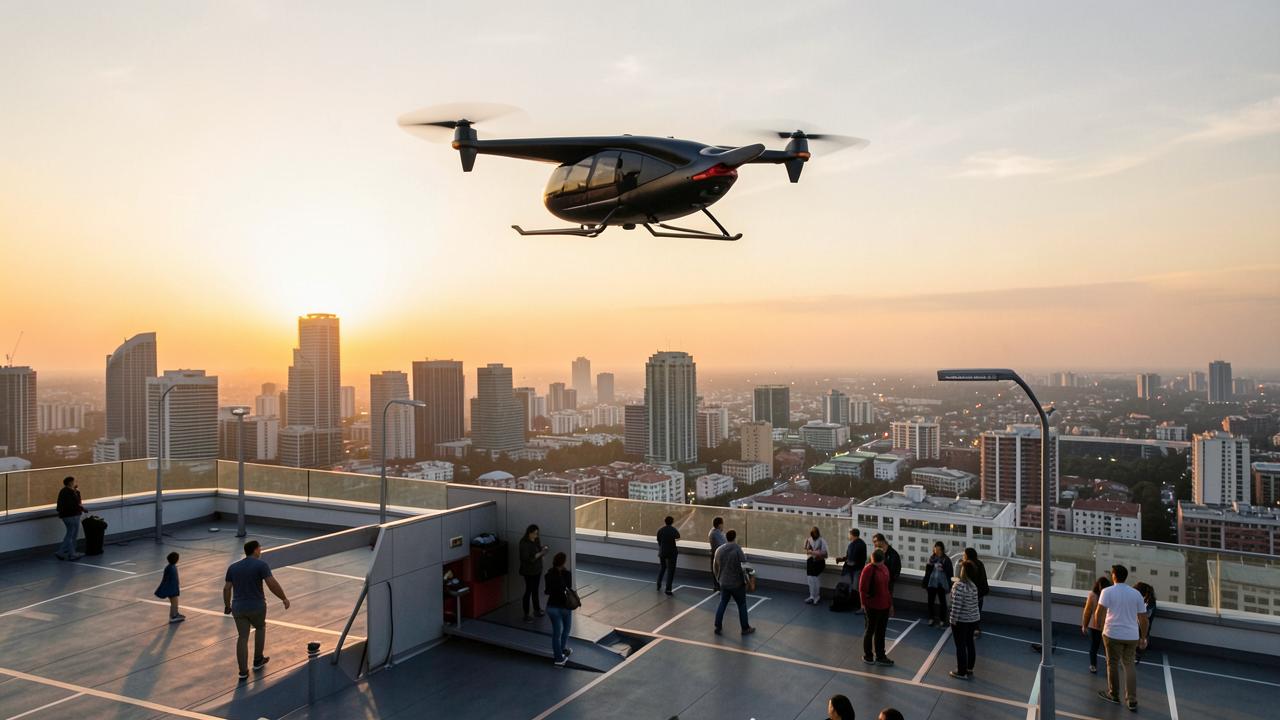 eVTOL air taxis enter service
